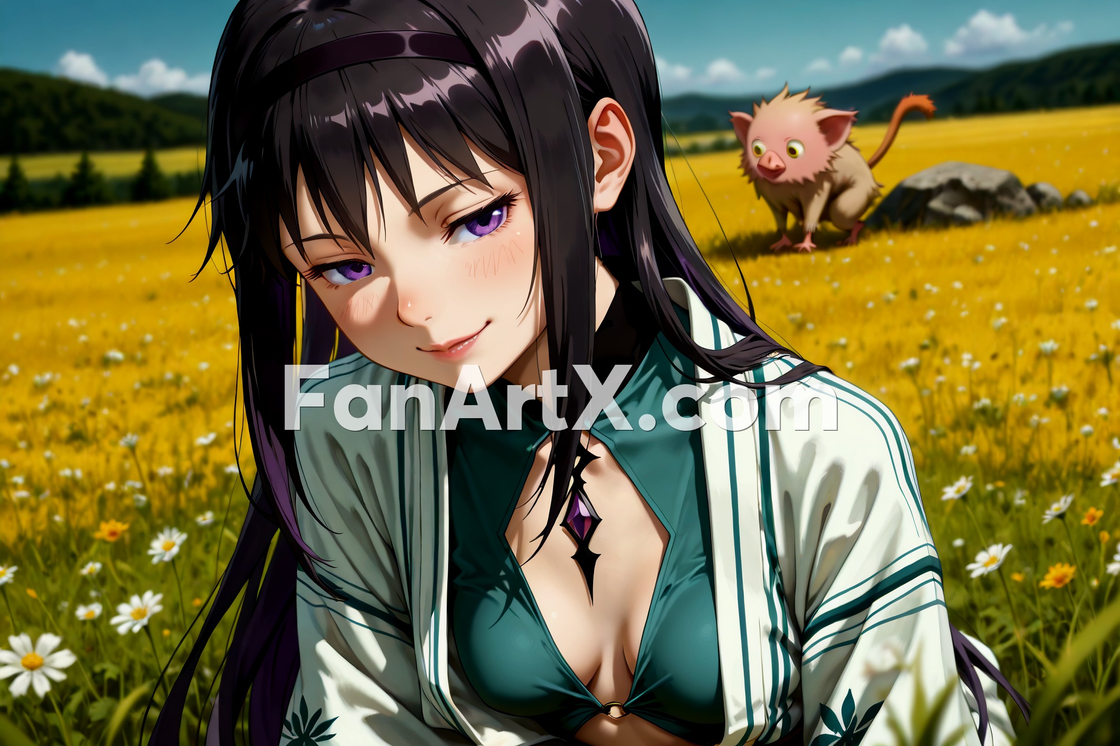 Akemi Homura Puella Magi Madoka Magica Fanart 1544562